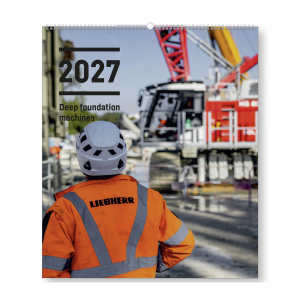 Specialised civil engineering calendar 2027
