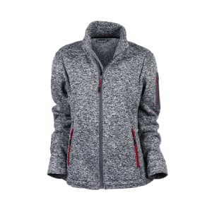 Women's soft fleece jacket.